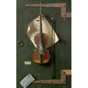 РЕПРОДУКЦИИ НА КАРТИНИ Старата цигулка (1886)